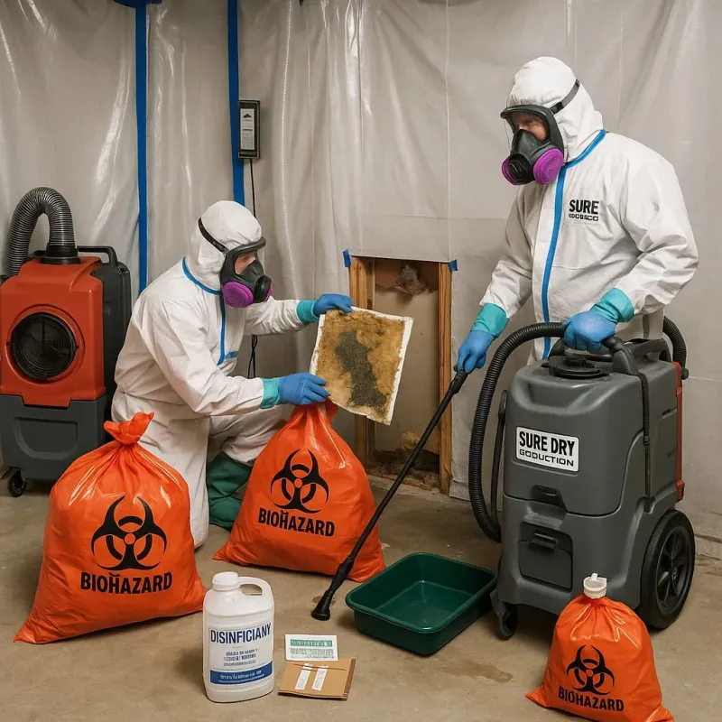 Contaminated Water Handling Protocols process in Stanton, TX