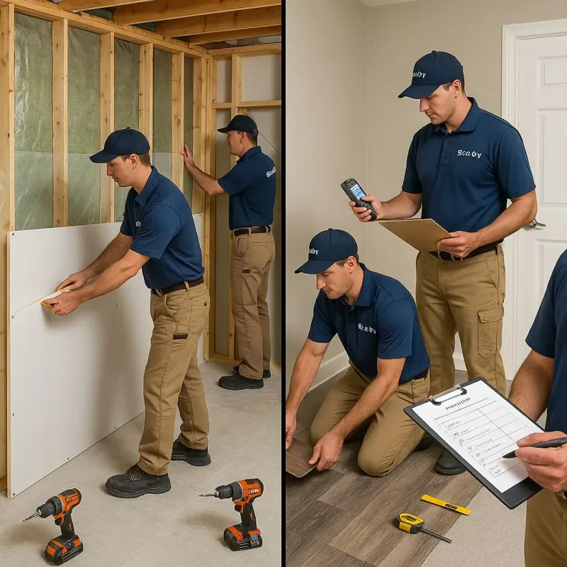 Repairs and Reconstruction process in Stanton, TX