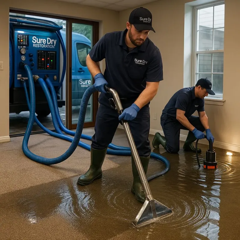 Water Extraction and Removal process in Stanton, TX